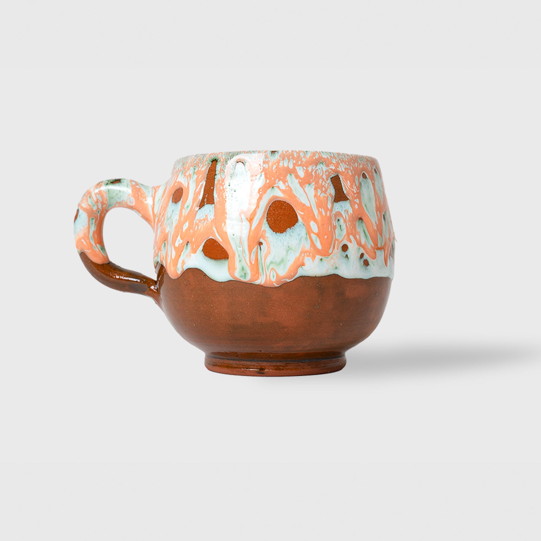 Lava Mug, Peach (l)