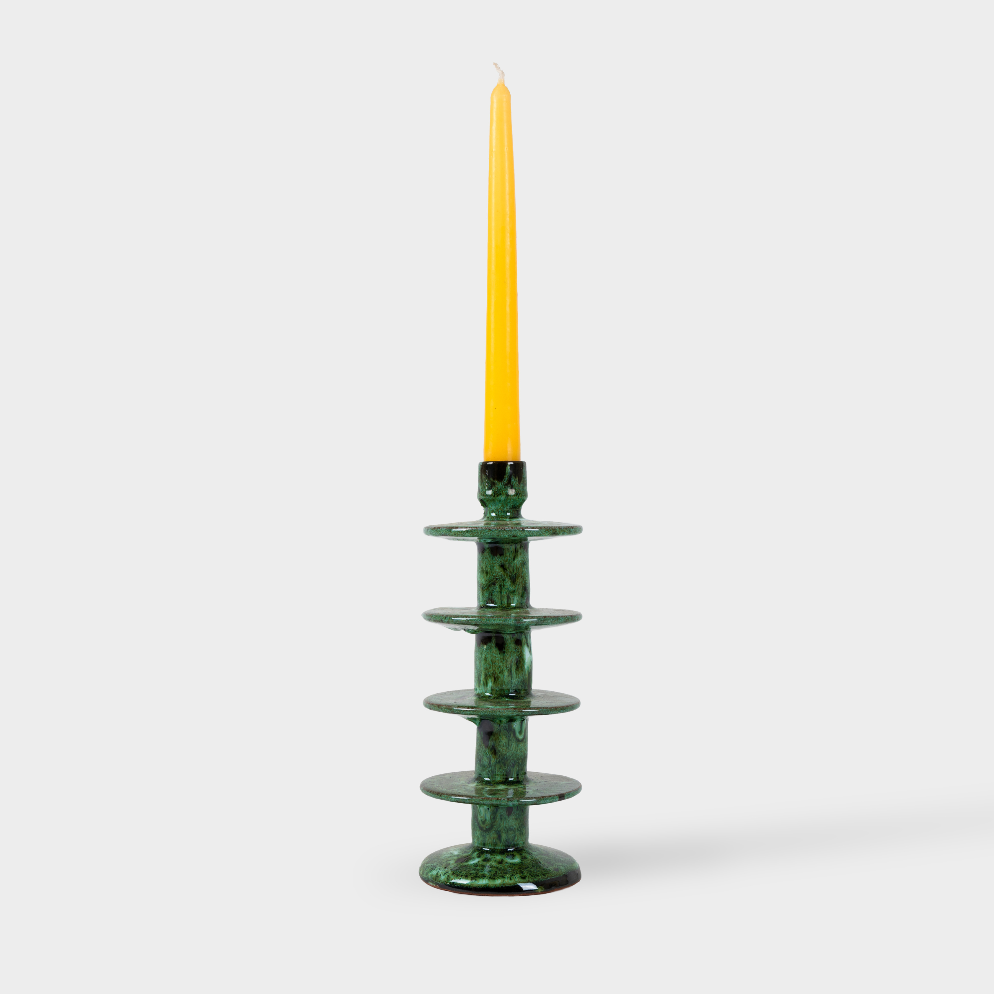 Lava candlestick holder (L)